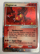 Magmar EX 100/109 Rare Holo Pokemon Card Near Mint