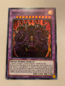 Yugioh Despian Proskenion  DAMA-EN035 Super Rare 1st Edition Near Mint