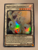 Yugioh Night's End Administrator  DAMA-EN083 Super Rare 1st Edition NM