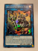 Yugioh! Beetrooper Armor Horn DAMA-EN088 Super Rare 1st Edition Near Mint
