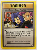 Trainer Here Comes Team Rocket 113/108 XY Evolutions Secret Rare Pokémon Card Near Mint