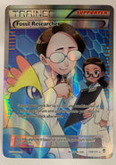 Fossil Researcher Trainer 110/111 XY Furious Fists Pokemon Card Near Mint