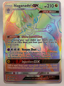Naganadel GX 249/236 Unified Minds Rainbow Secret Rare Holo Pokemon Card Near Mint