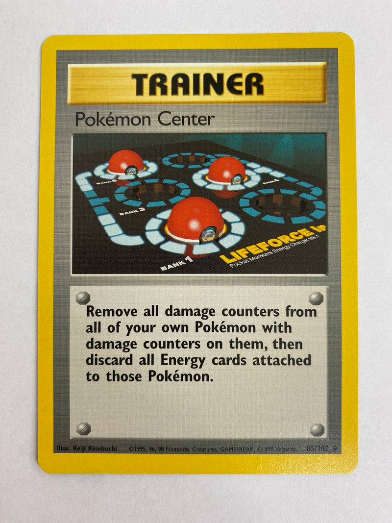 Pokemon Center 85/102 Unlimited Base Set Pokemon Card NM
