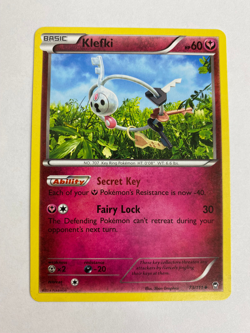 Klefki 73/111 Common  Pokemon Card NM