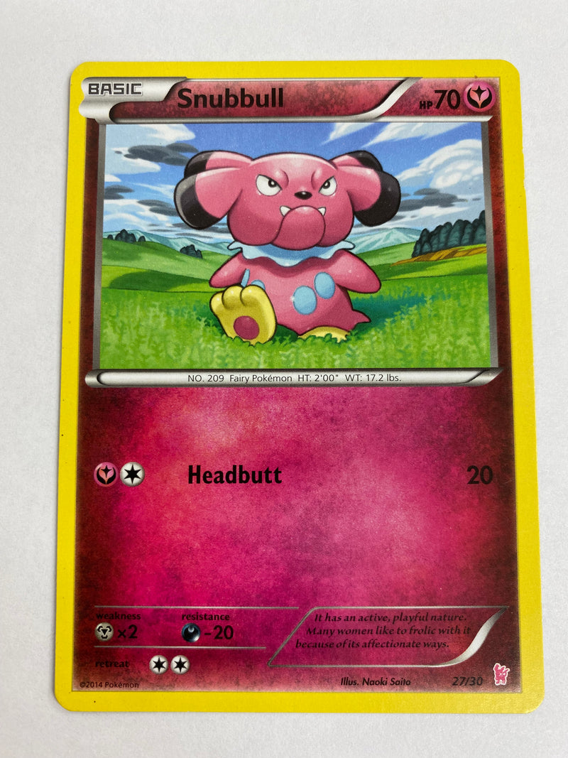 Snubbull  11/30  Sylveon Pokemon Card Near Mint