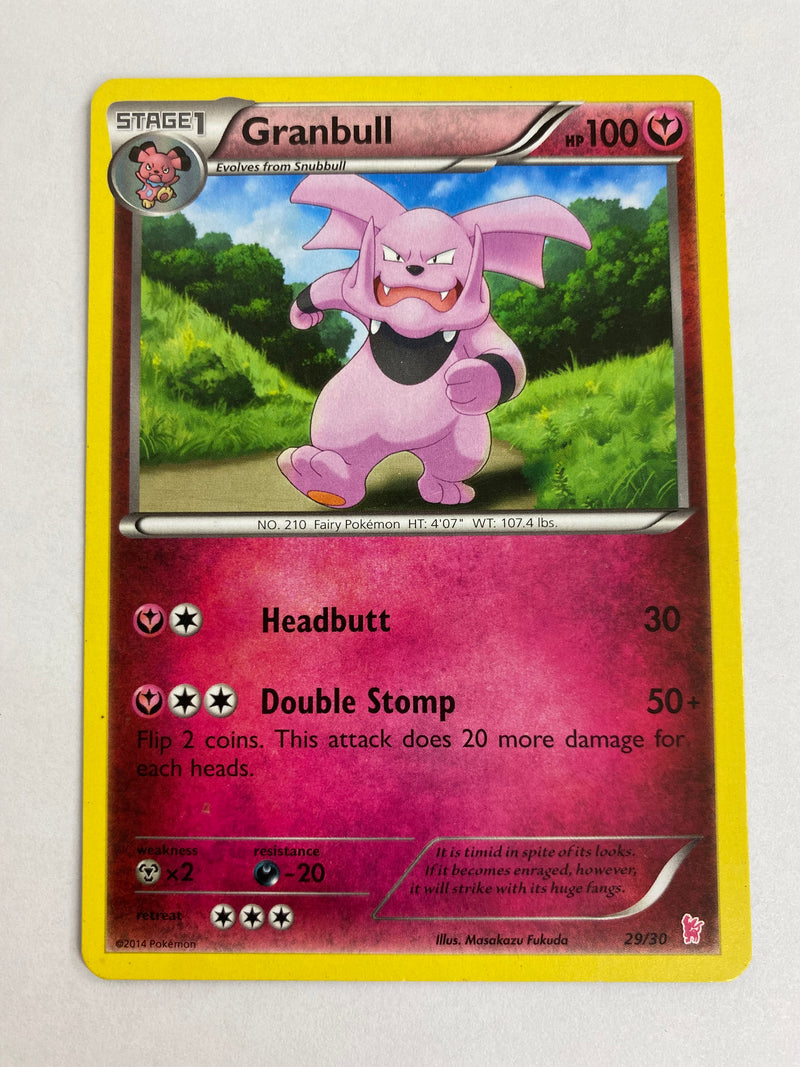 Granbull 29/30 Pokemon Card NM