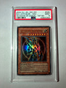 Yugioh Black Luster Soldier Envoy of the Beginning IOC-025 1st Edition Ultra Rare PSA 9 Mint