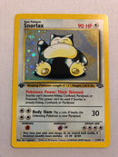 Snorlax 11/64 Jungle Set Holo Rare 1st Edition Pokemon Card Near Mint