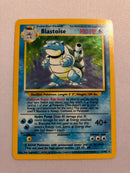 Blastoise 2/102 Base Set Holo Rare Pokemon Card LP