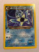Dark Omastar 19/105 1st Edition Neo Destiny Rare Pokemon Card Near Mint