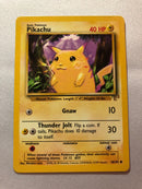 Pikachu 58/102 E3 Gold Stamp Promo Yellow Cheeks Pokemon Card Near Min Pikachu 58/102 E3 Gold Stamp Promo Yellow Cheeks Pokemon Card Near Min