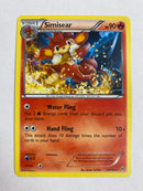 Simisear 24/162 Non-Holo Rare XY Pokemon Card NM