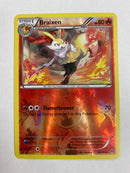 Braixen 26/162- Breakthrough Uncommon Reverse Holo Pokemon Card NM