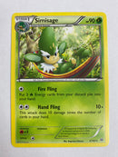 Simisage 6/162 XY:  Rare Pokemon Card NM