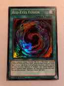Yugioh Red-Eyes Fusion CORE-EN059 Super Rare 1st Edition Near Mint