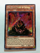 Yugioh The Black Stone Of Legend CORE-EN021 Secret Rare 1st Edition Near Mint