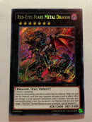 Yugioh Red Eyes Flare Metal Dragon CORE-EN054 Unlimited Edition Secret Rare NM