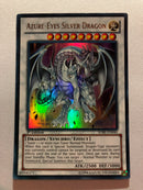 Yugioh Azure-Eyes Silver Dragon SDBE-EN040 1st Edition Ultra Rare Near Mint