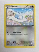 Swablu 124/162  Common Pokemon Card Near Mint