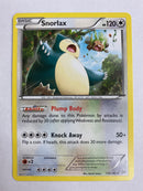 Snorlax 118/162  Uncommon XY Pokemon Card NM