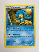 Simipour 42/162 Non-Holo Rare Common Pokemon Card NM