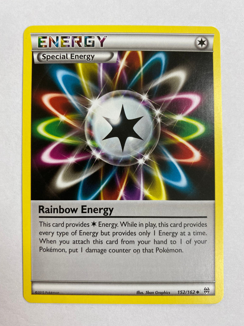 Special Energy 152/162 Rainbow Common Pokemon Card NM