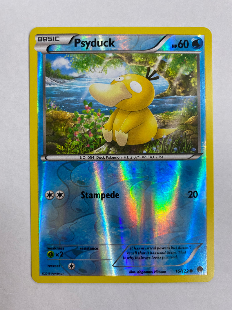 Psyduck 16/122  XY  Reverse Holo pokemon Card NM