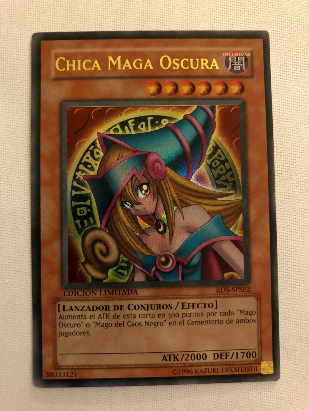 where to buy spanish yugioh cards Yugioh Dark Magician Girl RDS-SPSE2 Spanish Limited Edition Ultra Near