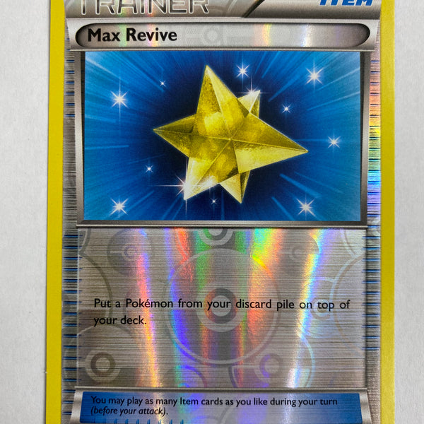 Max Revive 65/83 Reverse Holo Pokemon Card Near Mint