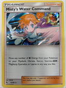 Misty's Water Command 63/68 Hidden Fates Holo Rare Pokemon Card NM