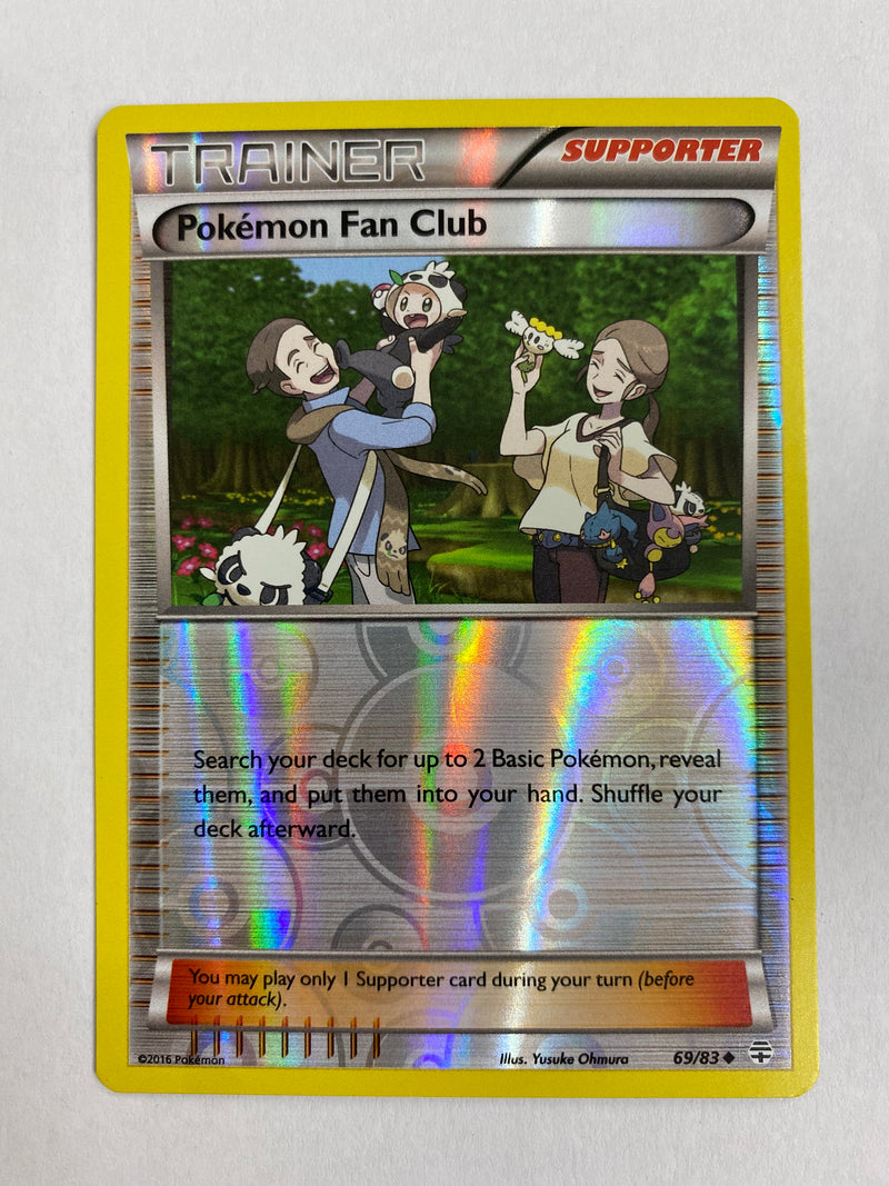 Pokemon Fan Club 69/83 Reverse Holo Pokemon Card Near Mint