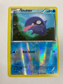 Shellder 19/83  Reverse Holo Pokemon Card Near Mint