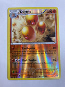 Dugtrio 39/83 Rare Reverse Holo Pokemon Card Near Mint
