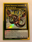 Yugioh Cyber Dragon Infinity (Alternate Art) MAGO-EN033 1st Edition Maximum Gold NM