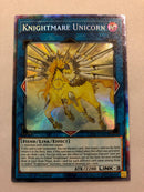 Yugioh Knightmare Unicorn GEIM-EN050 Collector's Rare 1st Edition Near Mint