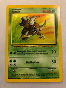 Pinsir 9/64 Holo Rare No Set Symbol Misprint Jungle Set Pokemon Card Near Mint