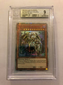 Yugioh Ten Thousand Dragon BLAR-EN10K Prismatic Secret Rare BGS 9 Mint