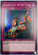 Yugioh Appointer of the Red Lotus OP14-EN011 Super Rare Near Mint