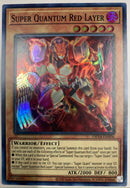 Yugioh Super Quantum Red Layer OP14-EN006 Super Rare Near Mint