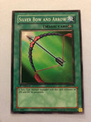Yugioh Silver Bow and Arrow LOB-091 Common 1st Edition Near Mint