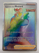 Single Strike Style Mustard 177/163 Secret Rare Sword & Shield