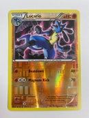 Lucario 47/124 Reverse Holo Pokemon Card Near Mint