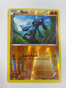 Riolu 46/124 Reverse Holo Pokemon Card Near Mint