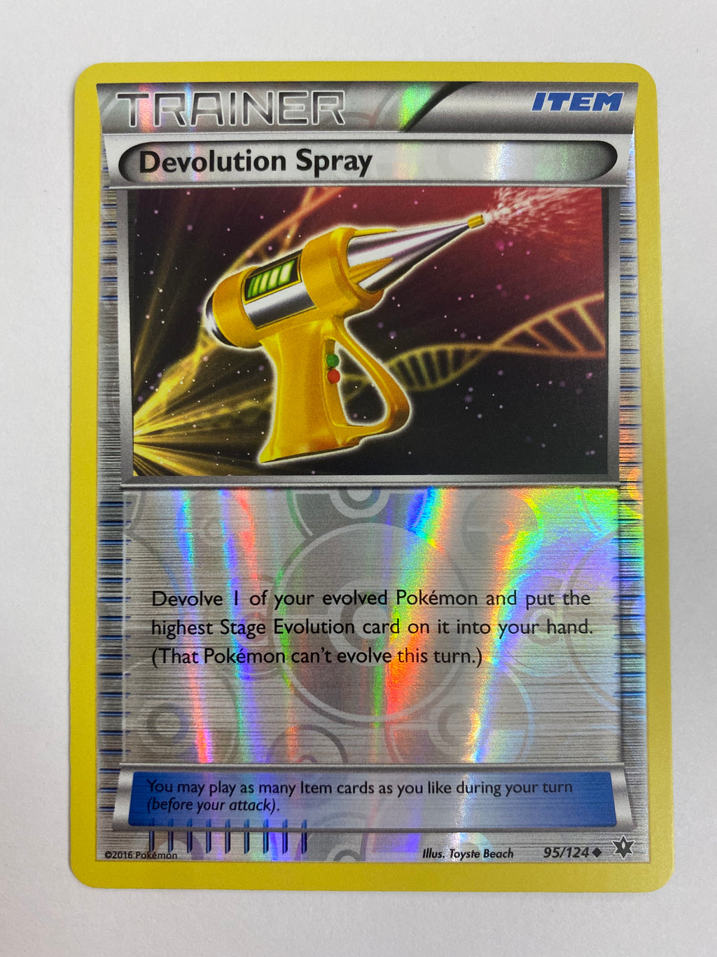 Devolution Spray 95/124 Uncommon Reverse Holo Pokemon Card NM