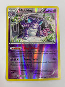 Nidoking  45/114  Rare  Reverse Holo Pokemon Card Near Mint