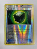 Greedy Dice 102/114 Steam Siege Reverse Holo  Pokemon Card Near Mint