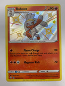 Raboot SV016/SV122 Shining Fates Shiny Vault Holo Rare Pokemon Card NM