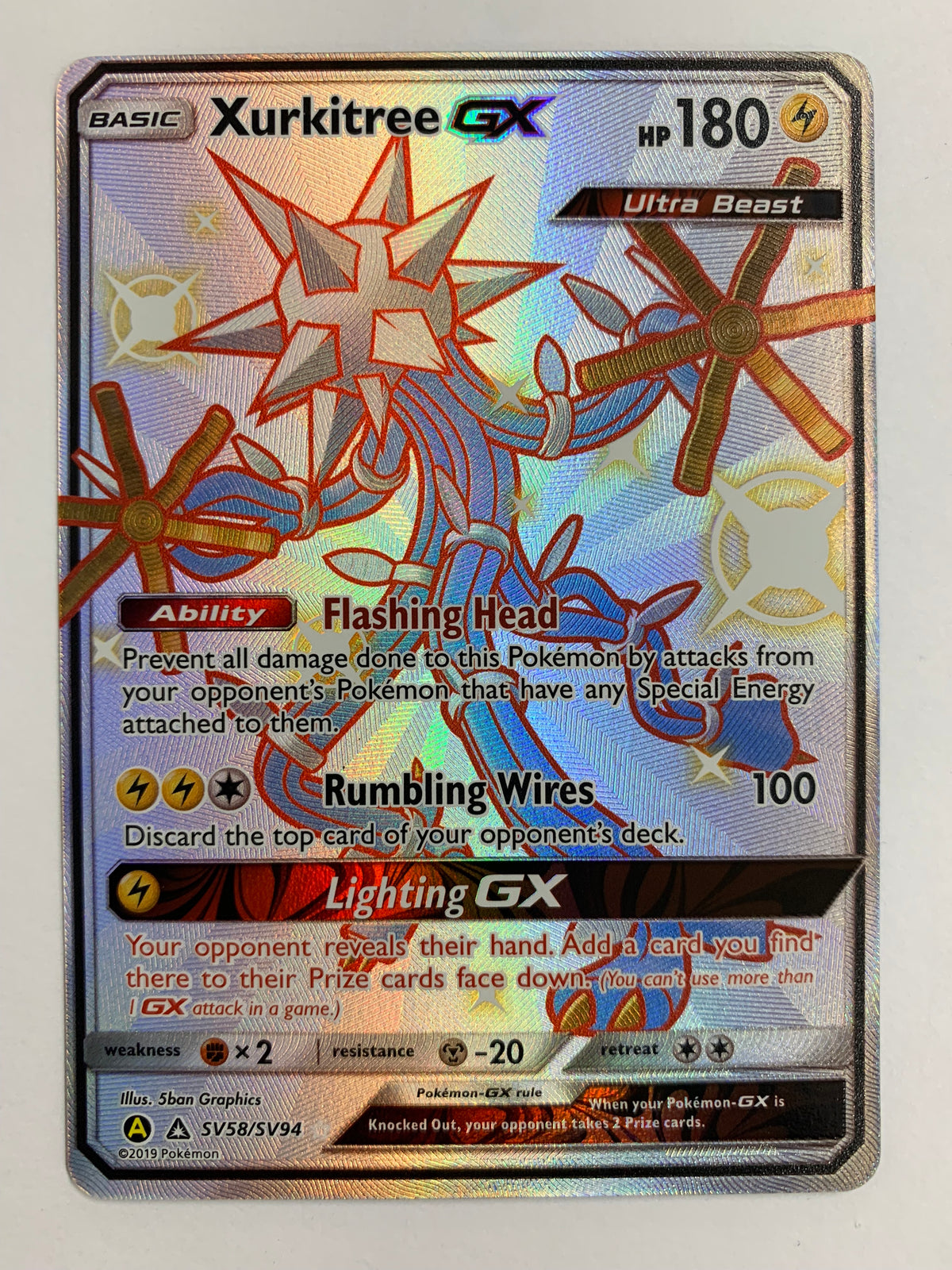 xurkitree pokemon card value 2019 Sun & Moon Hidden Fates Sv58 Full Art/xurkitree Gx PSA 10 Graded Your opponent reveals their hand Xurkitree (PROMO-A #77/92, Promo) |