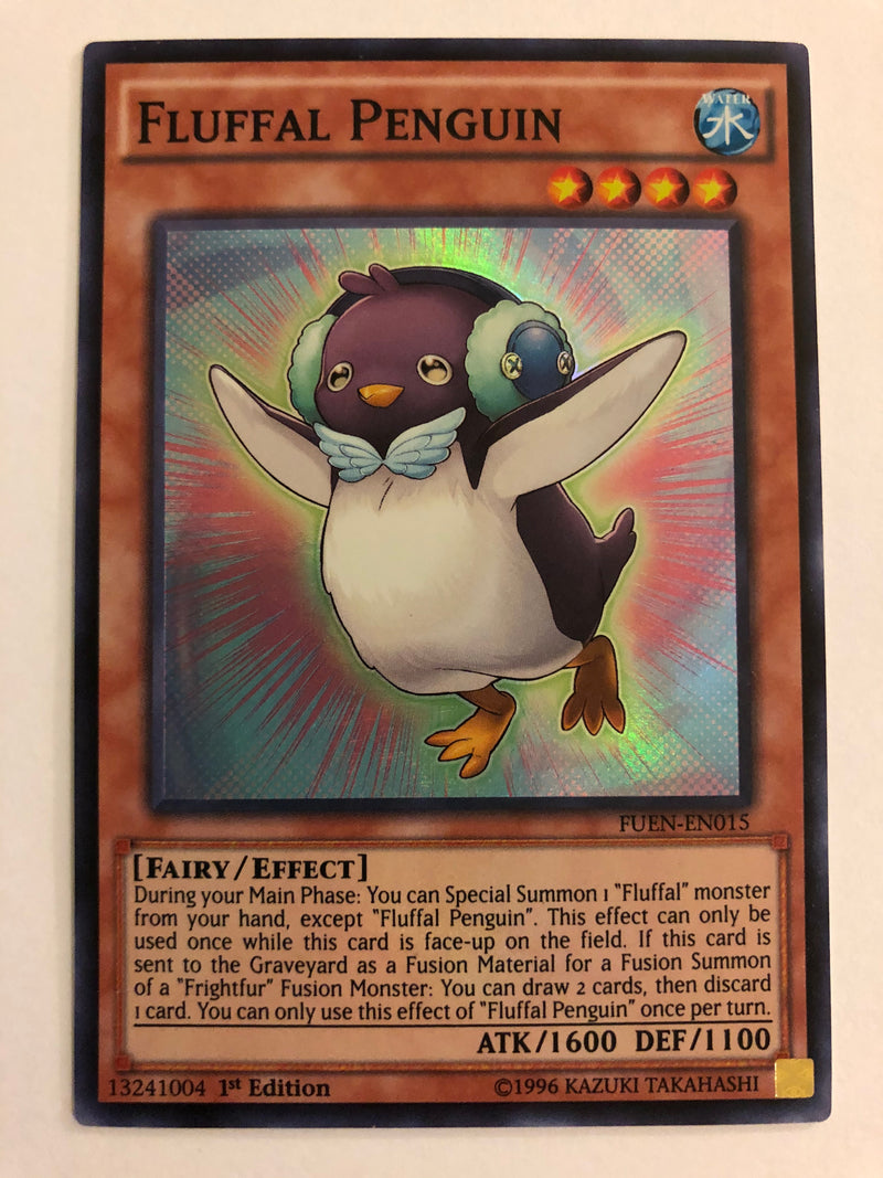yugioh new fluffal cards Yugioh Fluffal Penguin FUEN-EN015 1st Edition Super Rare Near Mint